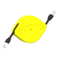 Innovative Retractable Cat.6A Ultra Flat Patch Cord U/FTP Shielded Network Cable 1.5m